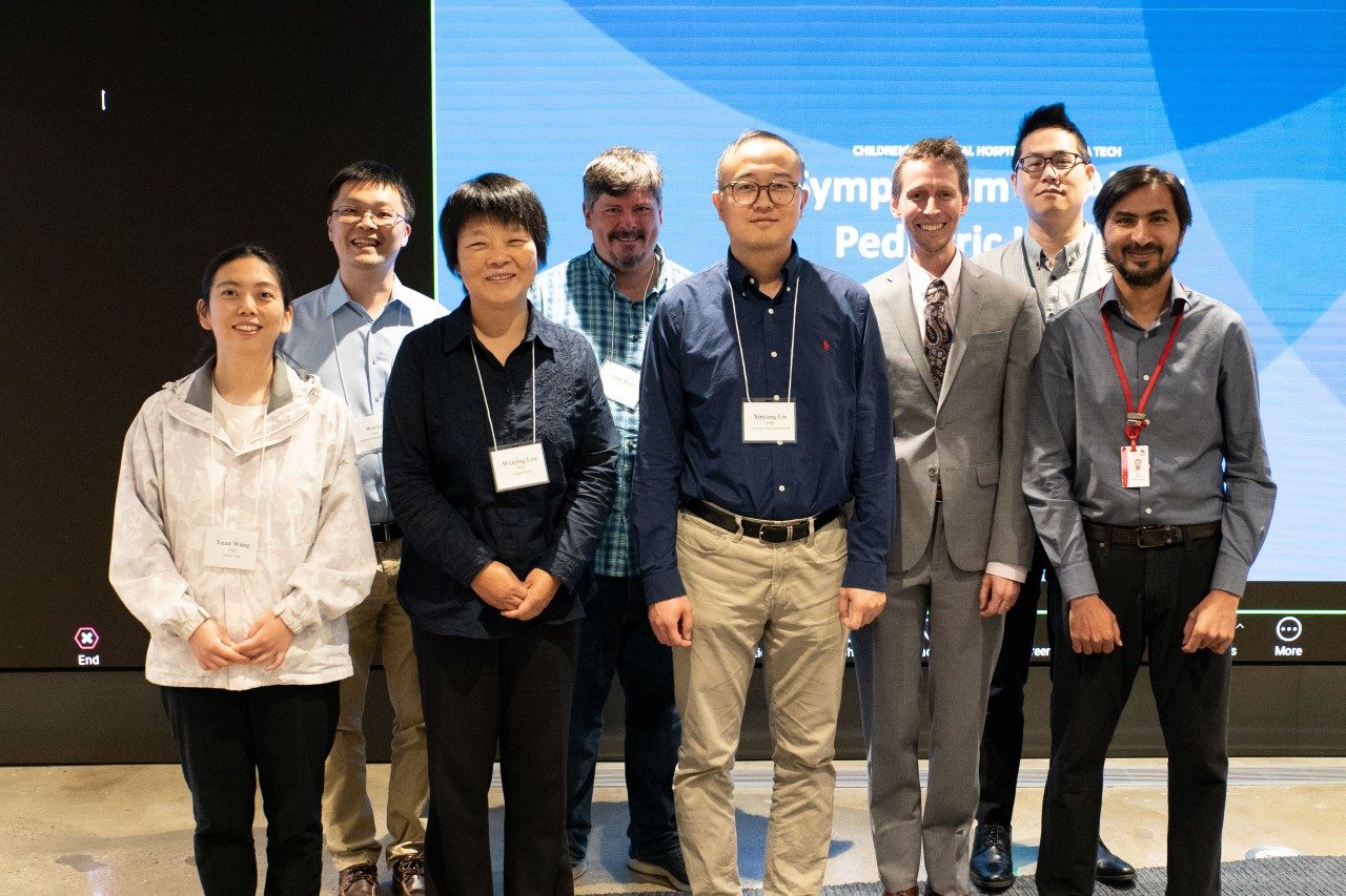 Virginia Tech and Children's National researchers wrote proposals for promising AI research, and five teams were selected for  competitive grants. Team representatives presented updates on their work at the symposium. 