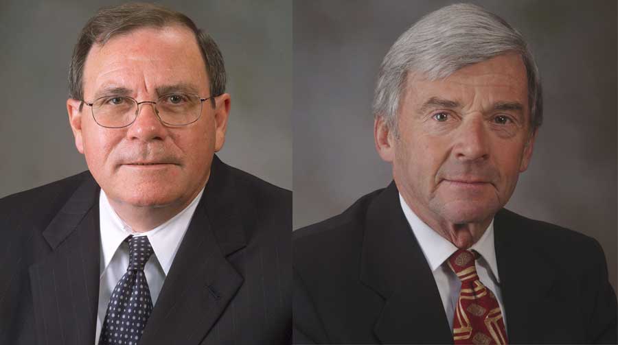 Frank M. Smith (left) and Richard E. Sorensen