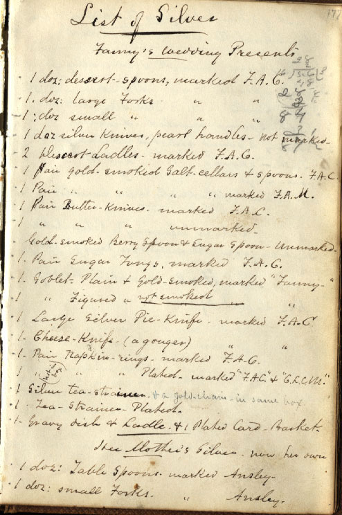 A page from the diary