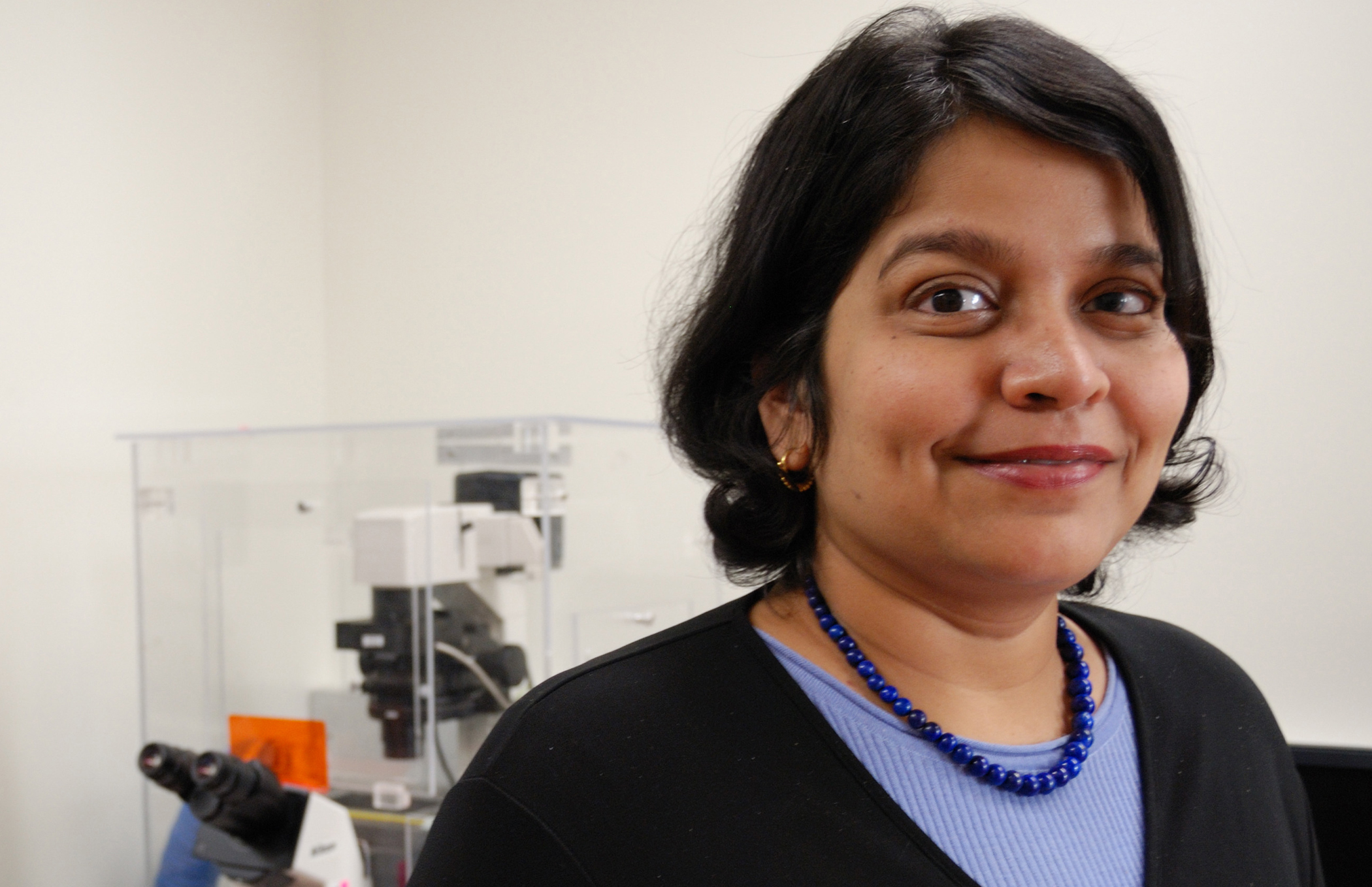 Padma Rajagopalan, an assistant professor in the department of chemical engineering, has won a National Science Foundation CAREER grant of $451,379 to understand the locomotion or migration of cells under complex environments and in the presence of conflicting stimuli. 