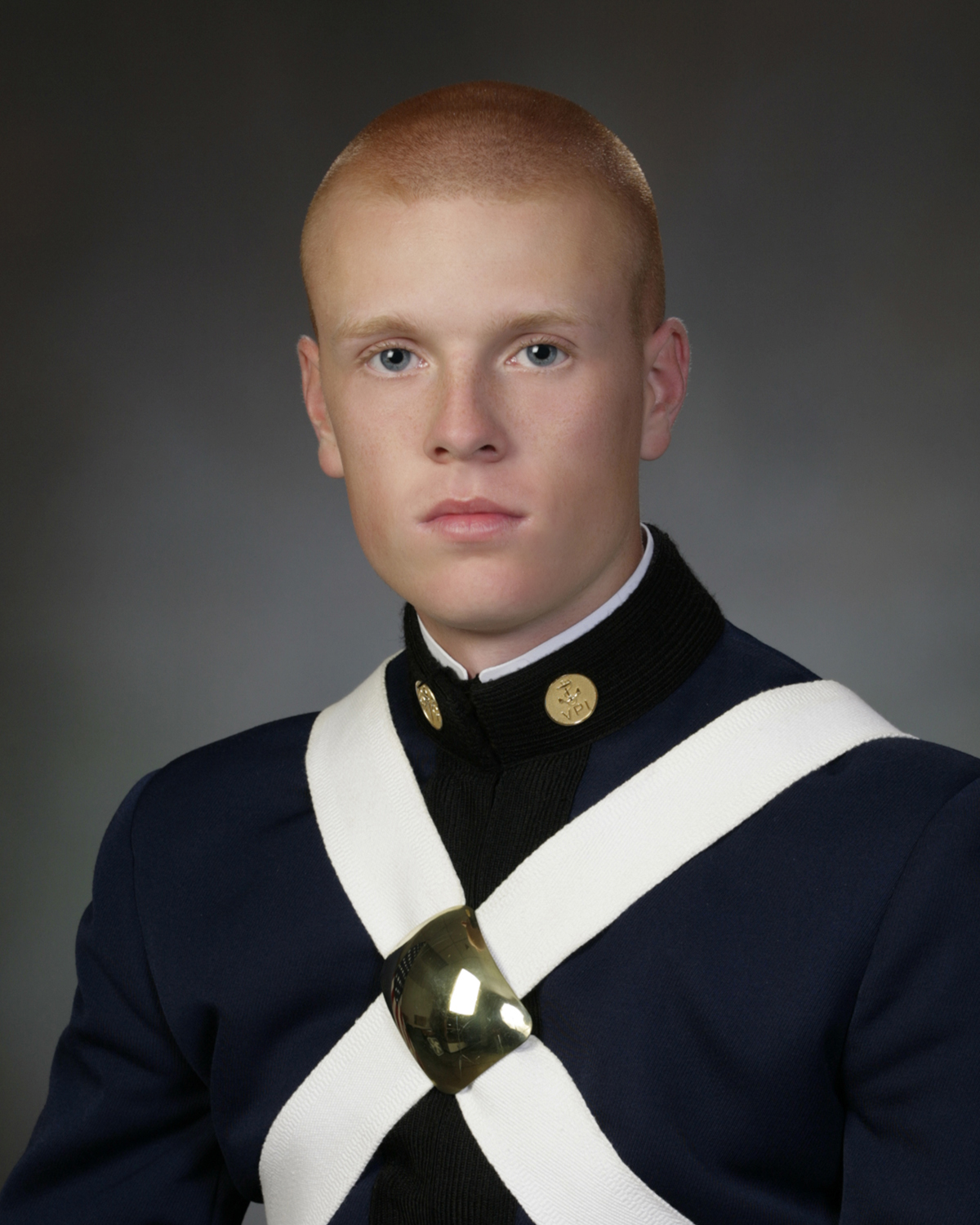 Cadet Jarrod Wilson, First Sergeant for Hotel Company was selected as the top cadre member for New Cadet Training. 