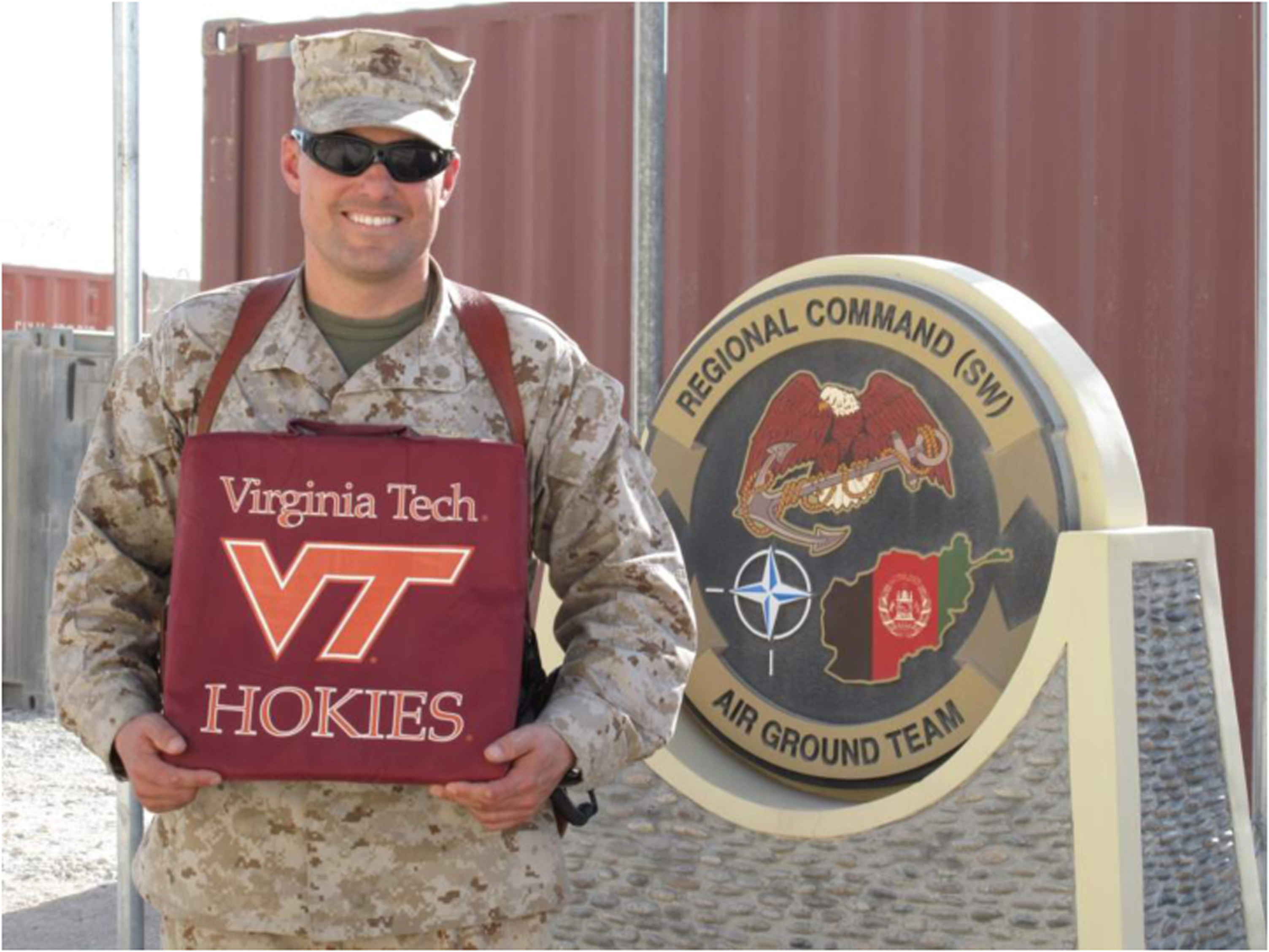 Maj. Dave Sadlier, U.S. Marine Corps, Virginia Tech Corps of Cadets Class of 1995