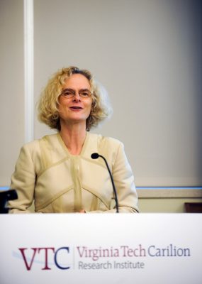 Dr. Nora Volkow speaks at a press conference announcing the National Quit & Recovery Registry