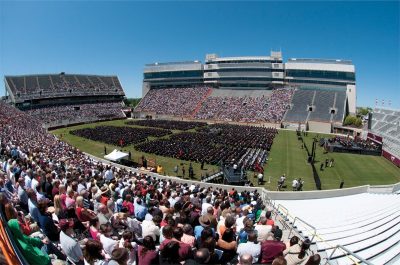 Spring commencement ceremony at Virginia Tech