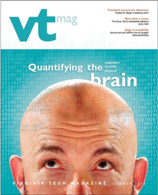 Virginia Tech Magazine summer 2013 cover