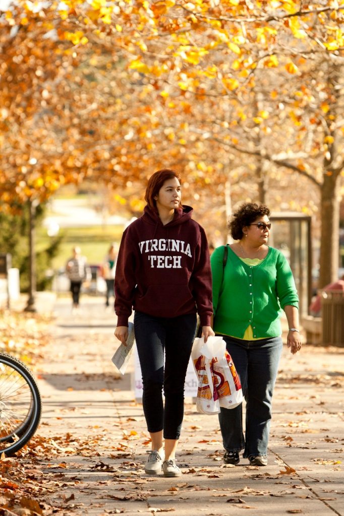 Hokie families return to campus Oct. 3 through 5 for Fall Family