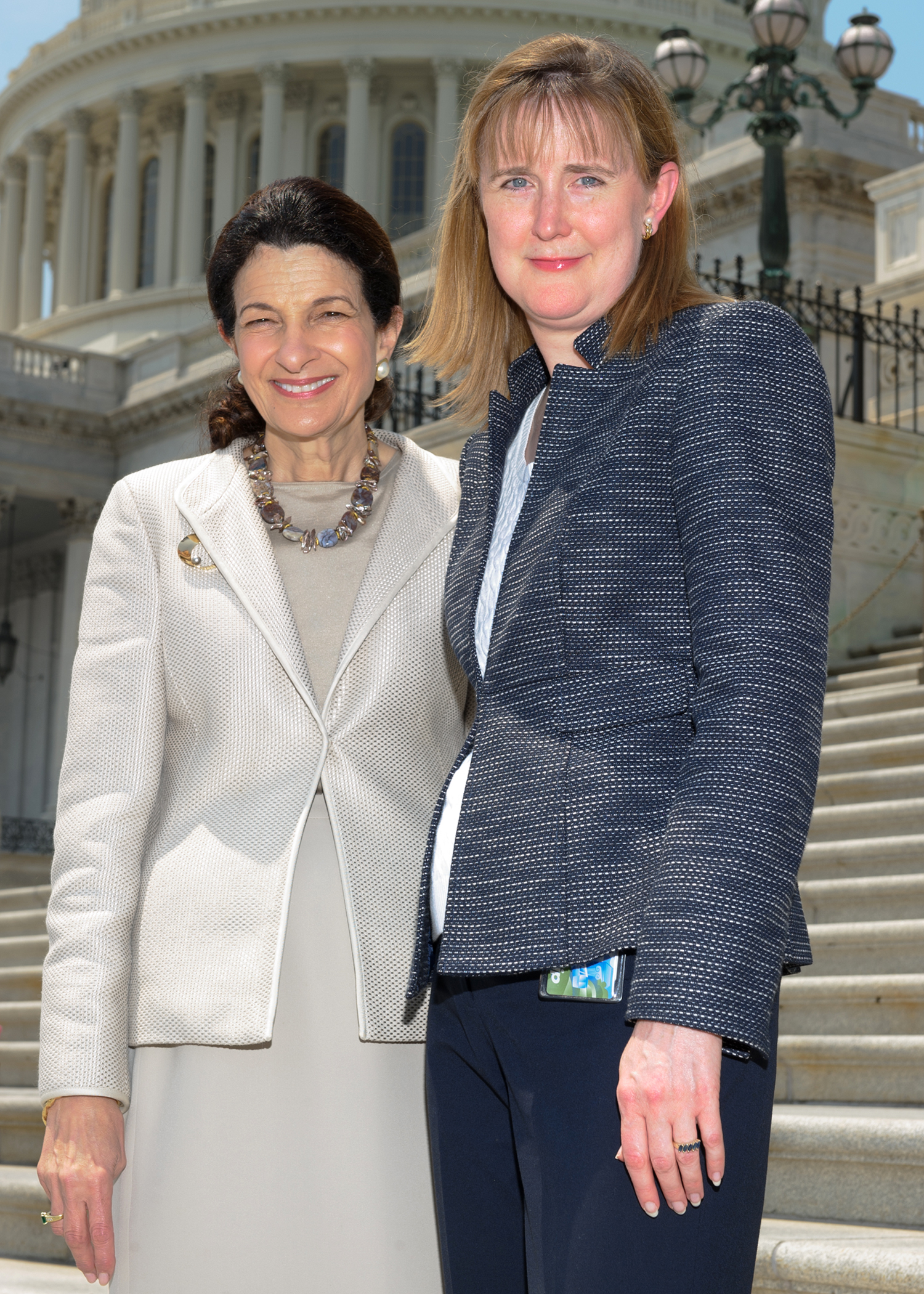 Dr. Kathy Simmons with U.S. Senator Olympia Snowe