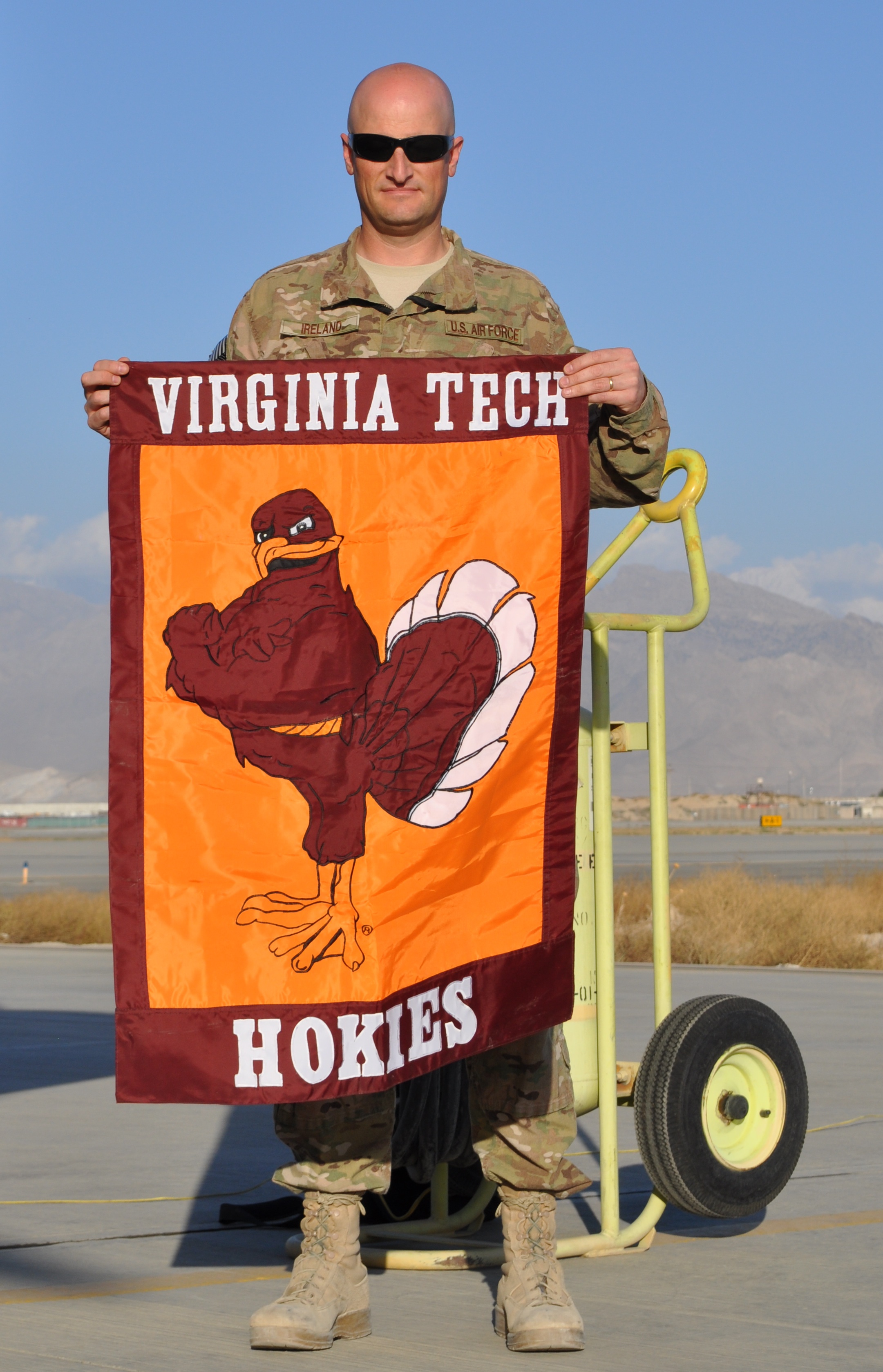 Col. Christopher Ireland, U.S. Air Force, Virginia Tech Corps of Cadets Class of 1991.