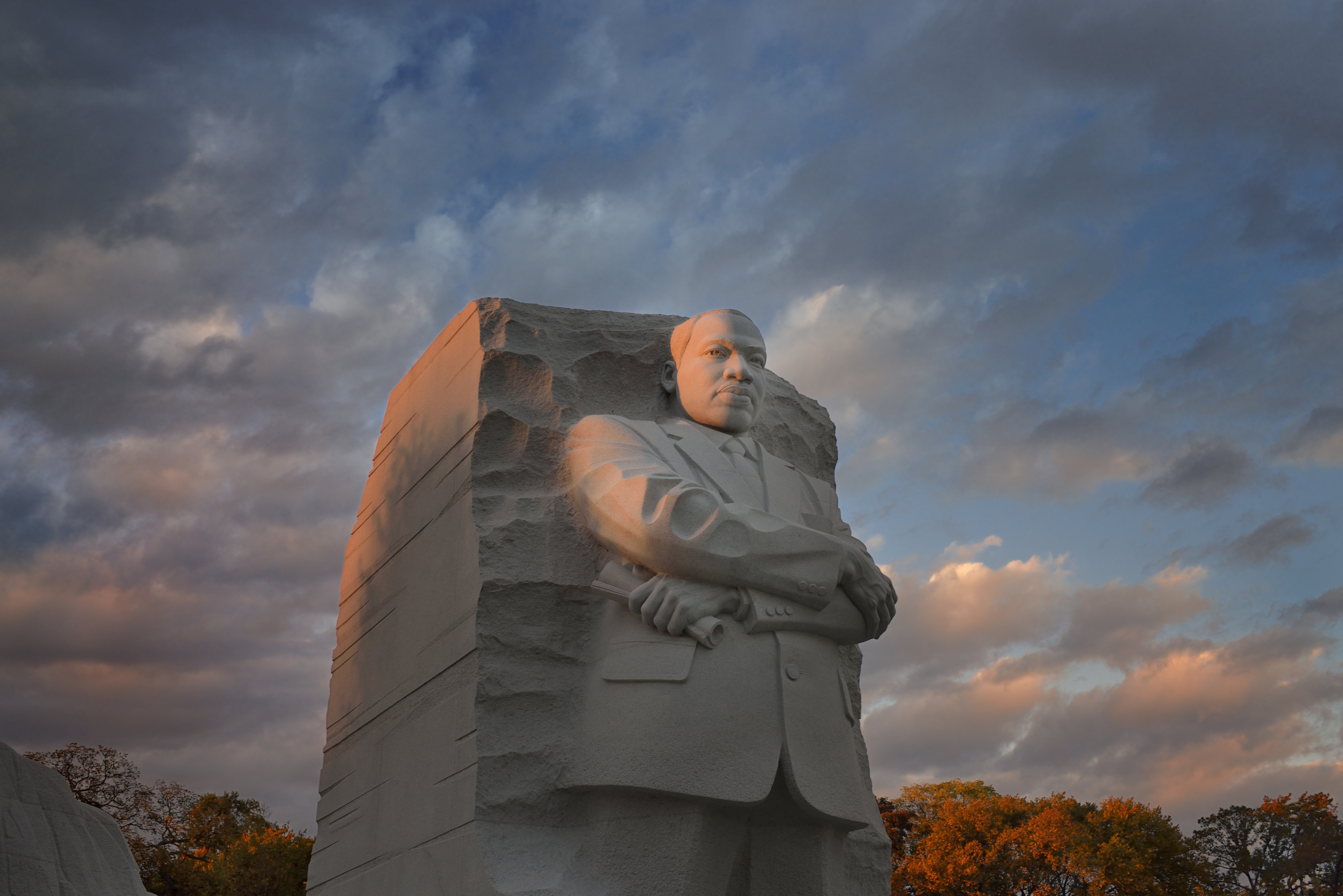 Image of Martin Luther King's memorial in Washington, DC