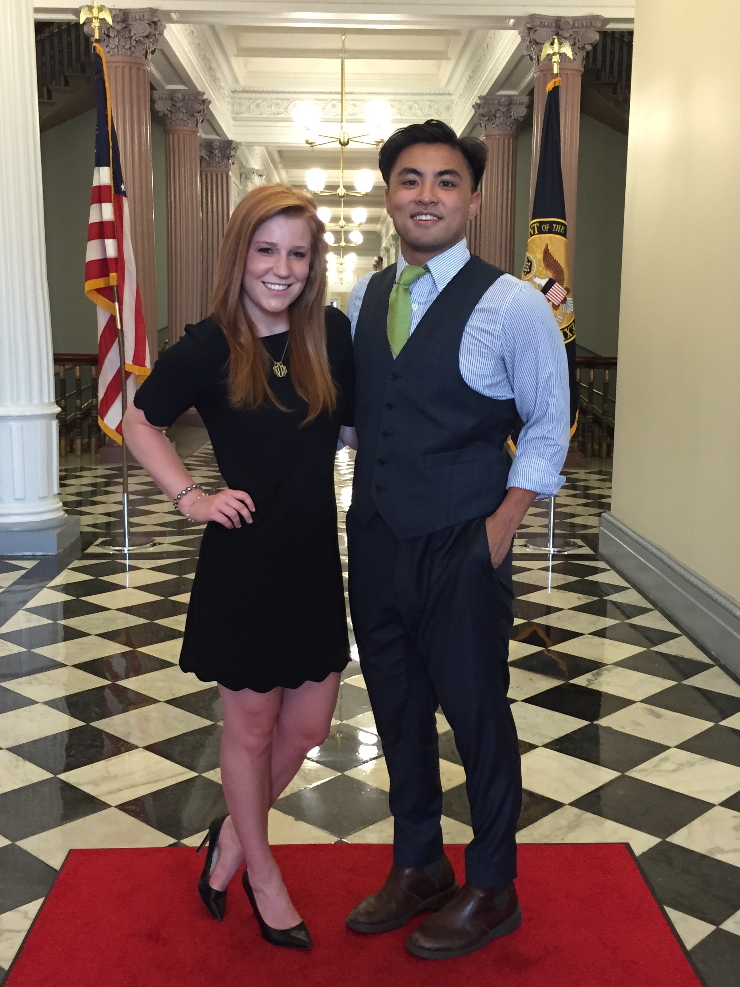 White House internships give two Virginia Tech seniors valuable