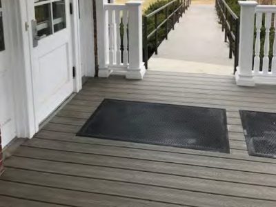 ISCE porch post-renovations