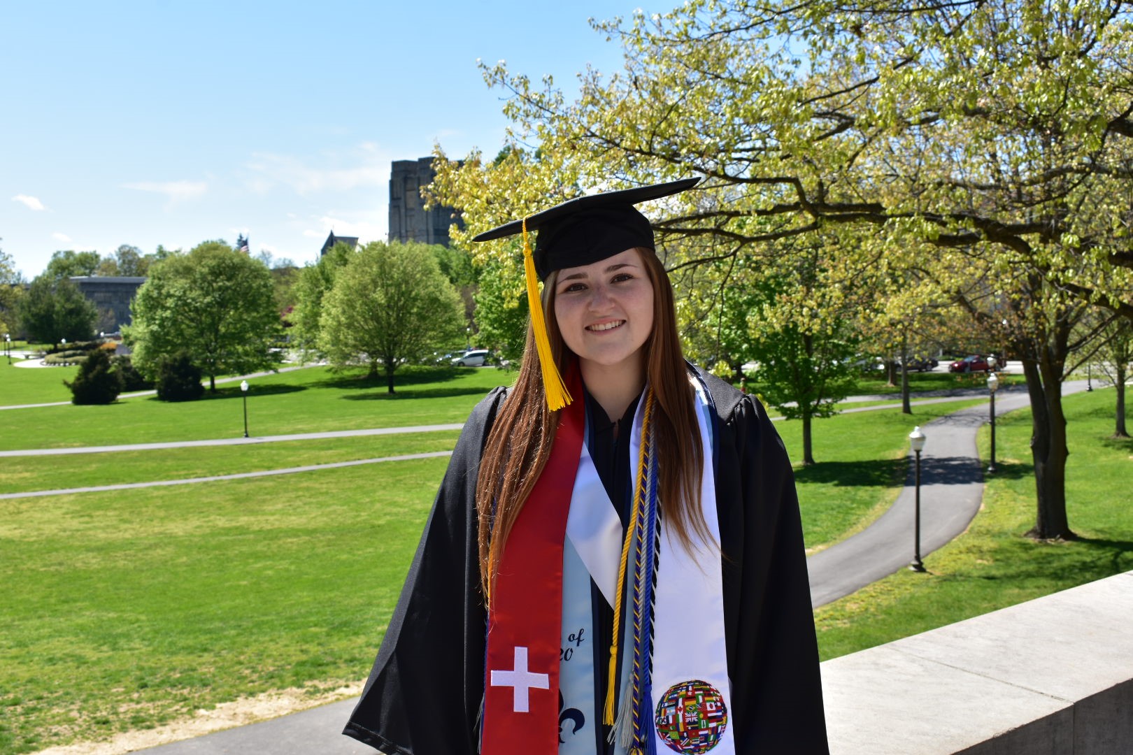 After graduating from Virginia Tech, Shelly Worek will return to Switzerland to begin graduate studies at ETH Zurich.
