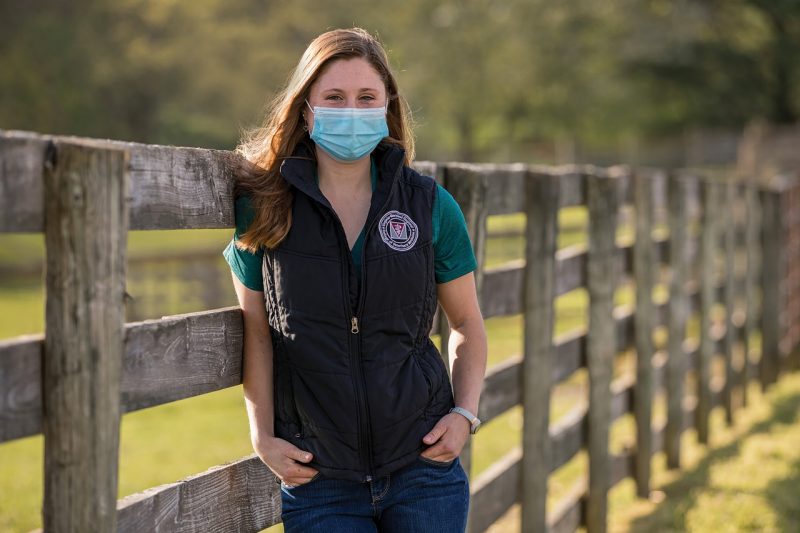 Victoria Simpson, Virginia-Maryland College of Veterinary DVM Class of 2021 valedictorian