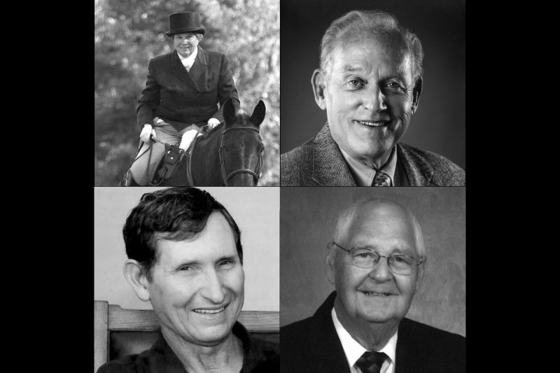 Four outstanding Virginia livestock industry leaders are being inducted into the Virginia Livestock Hall of Fame this October. 