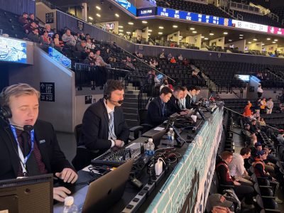 SMA students broadcasting