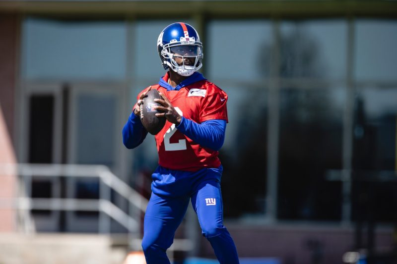 Tyrod Taylor at practice