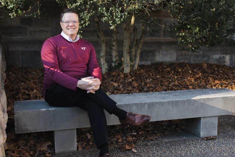 Mark Sikes, dean of students at Virginia Tech