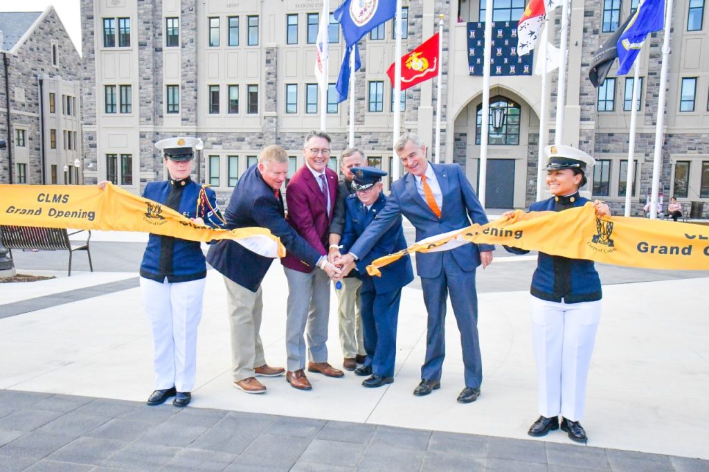 Virginia Tech News: A new era commences as Corps Leadership and Military Science Building opens