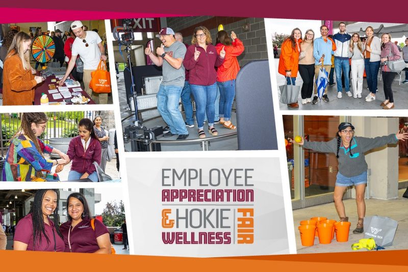 2024 Employee Appreciation and Hokie Wellness Fair event photos