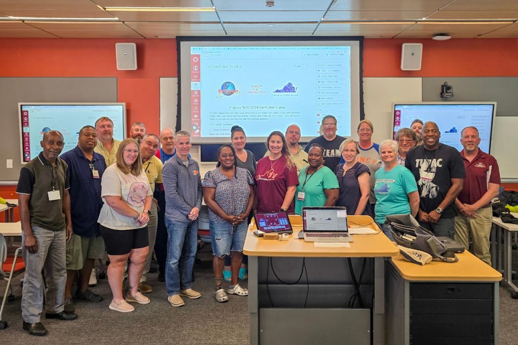 Virginia Tech GenCyber Program empowers cybersecurity educators