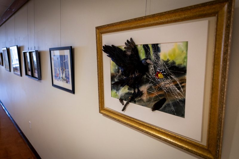 The next art exhibit at the Virginia Tech Carilion School of Medicine features art that has been altered to create something new and unique and to give it new life.