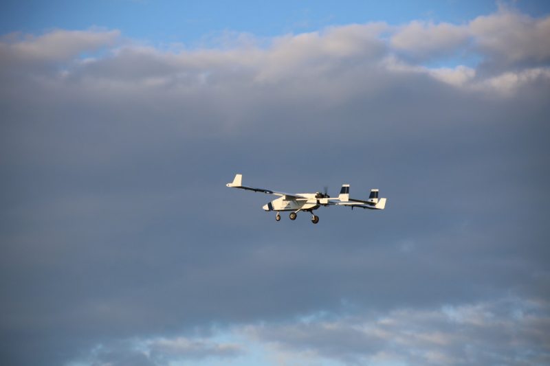 The unmanned aircraft used in the project for the Virginia operations