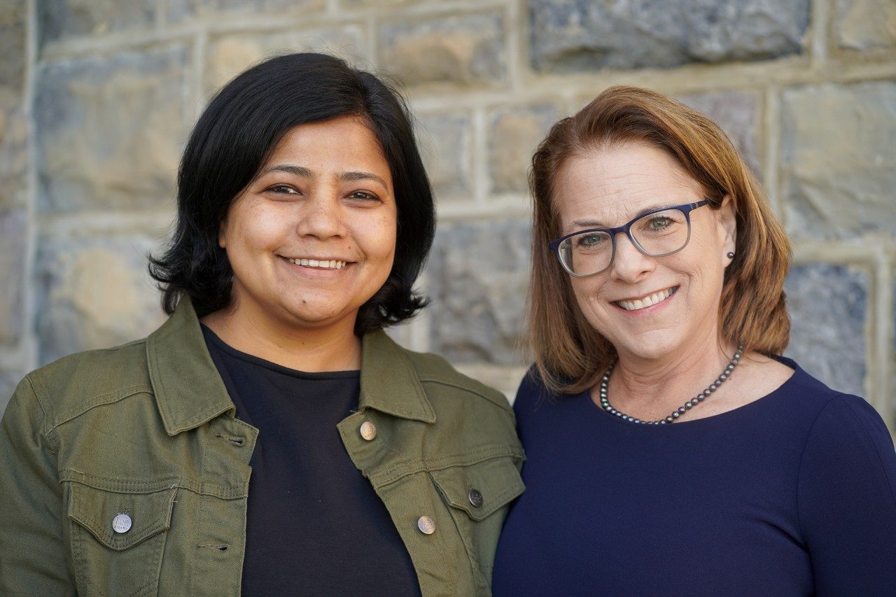 Ranjana Mehta and Eileen Van Aken