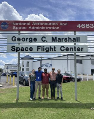 During his four years at Virginia Tech, Davis participated in the NASA Pathways Internship program at Marshall Space Flight Center; was a member of student design teams Design, Build, Fly and the Orbital Launch Vehicle Team; served as an aerospace and ocean engineering ambassador; member of Sigma Gamma Tau; member of the Marching Virginians; and worked as a residential advisor and program manager for the Center for Enhancement of Engineering Diversity (CEED) Summer Camps.