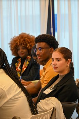 While participating in her second study abroad, Karla Garibay got to meet with internationally recognized fashion industry experts.