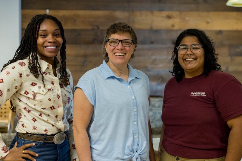 (From left) Kia Williams, Sierra Guynn, and Carla Gutierrez.