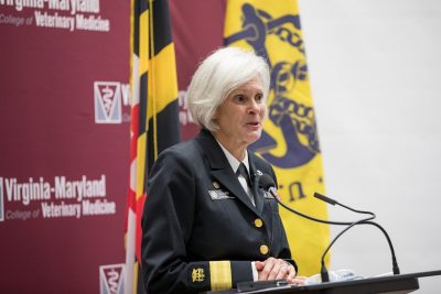 William Boyd, dual Doctor of Veterinary Medicine student and Masters of Public Health Program, was recently commissioned as an Ensign in the United States Public Health Service Commissioned Corps (USPHS).