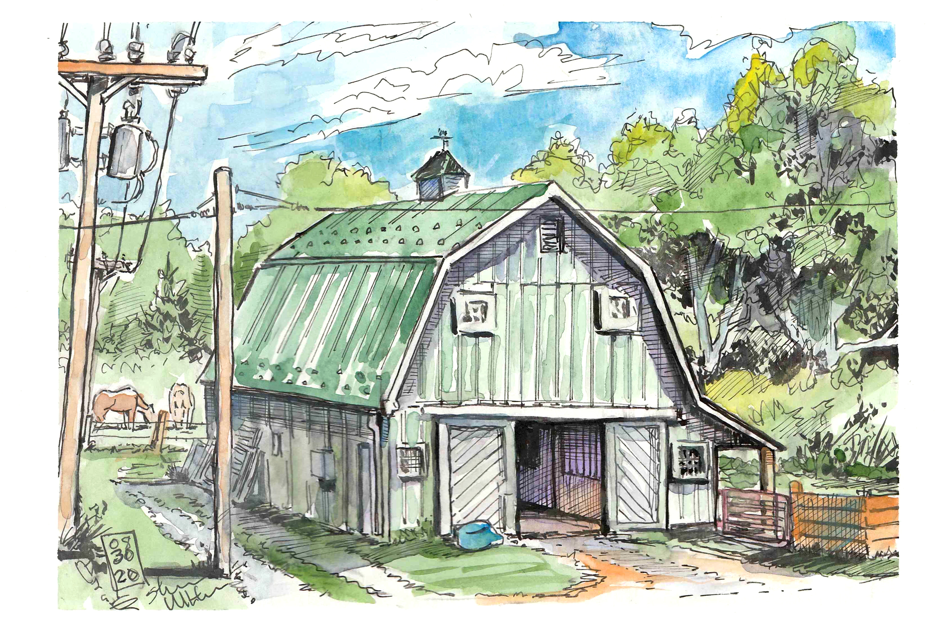 Equine Center Barn -- Appeared on Sept. 10, 2020