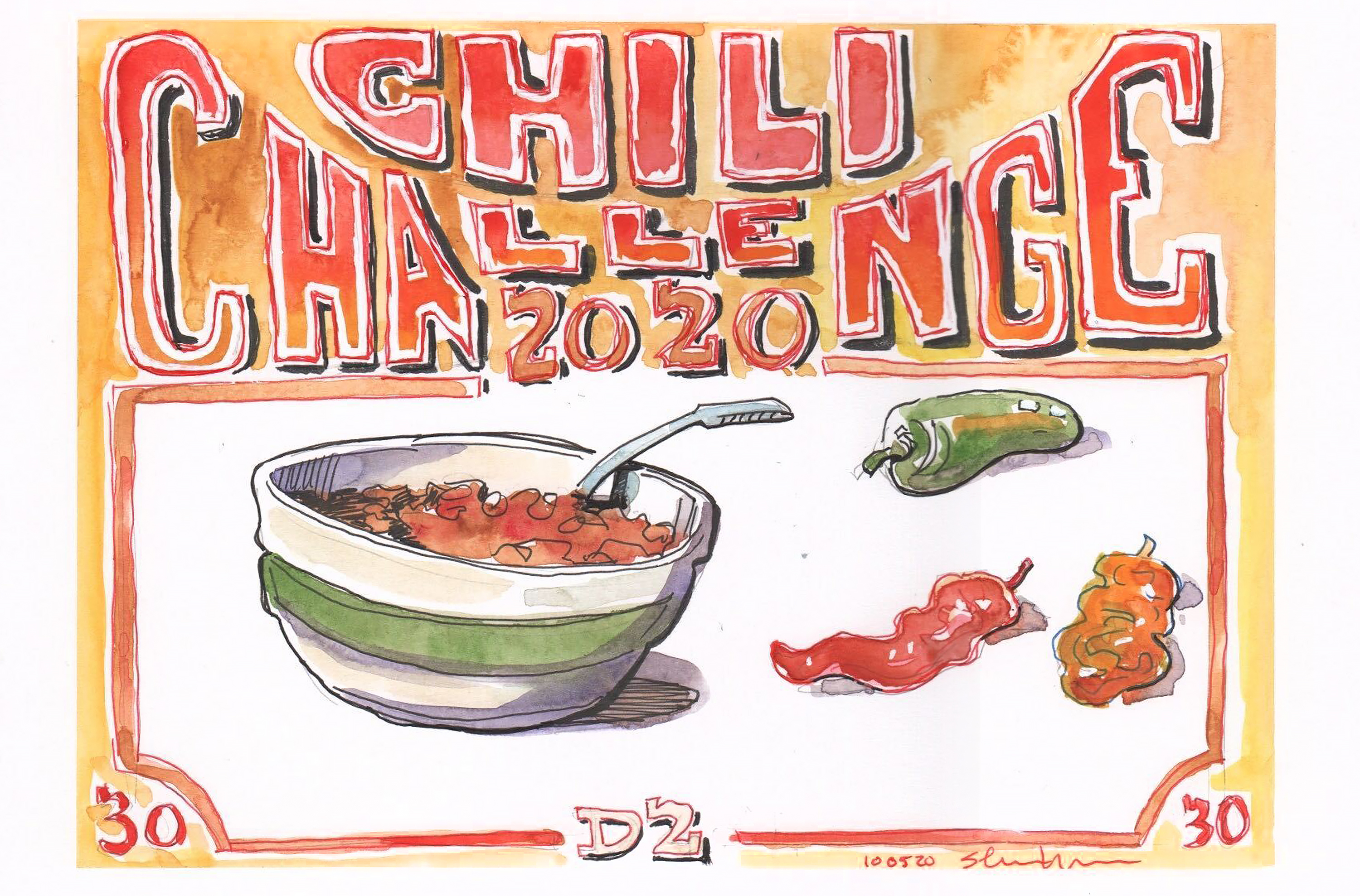 2020 Chili Challenge at D2 — Appeared on Oct. 6, 2020