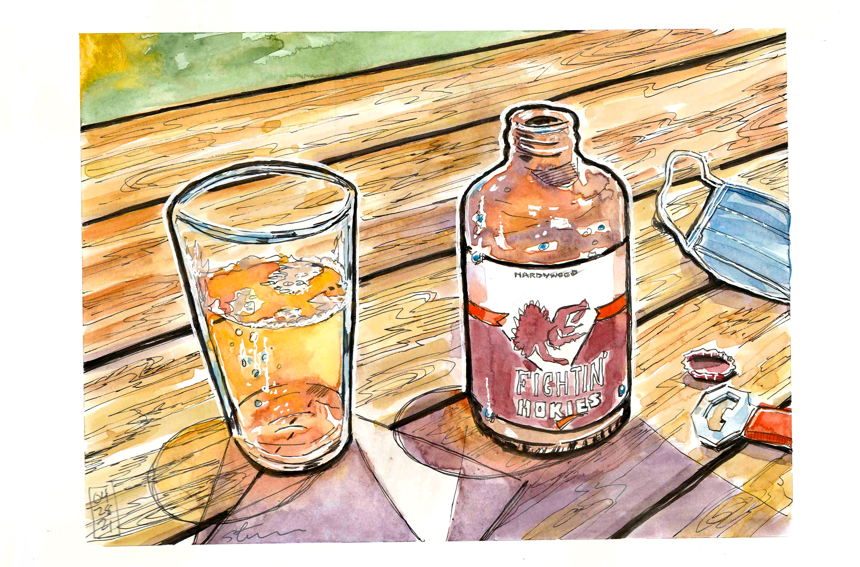 Fighting' Hokies Lager (00170)