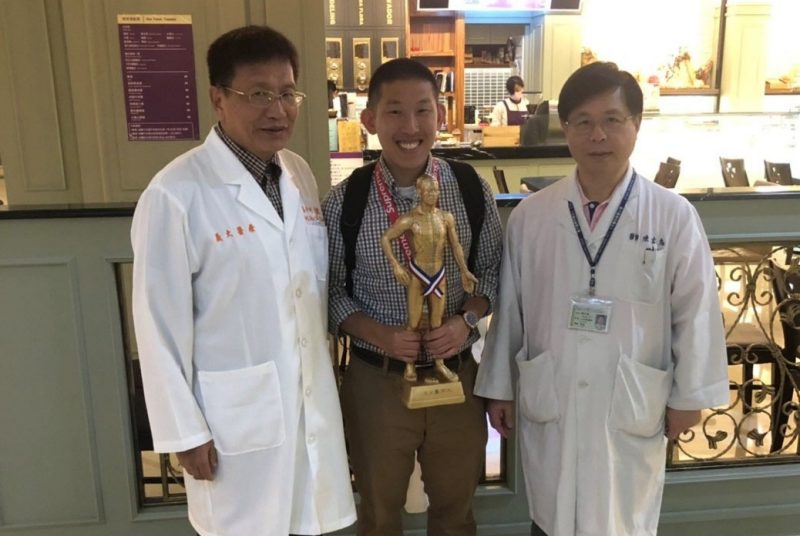 Chang with Meridian Man