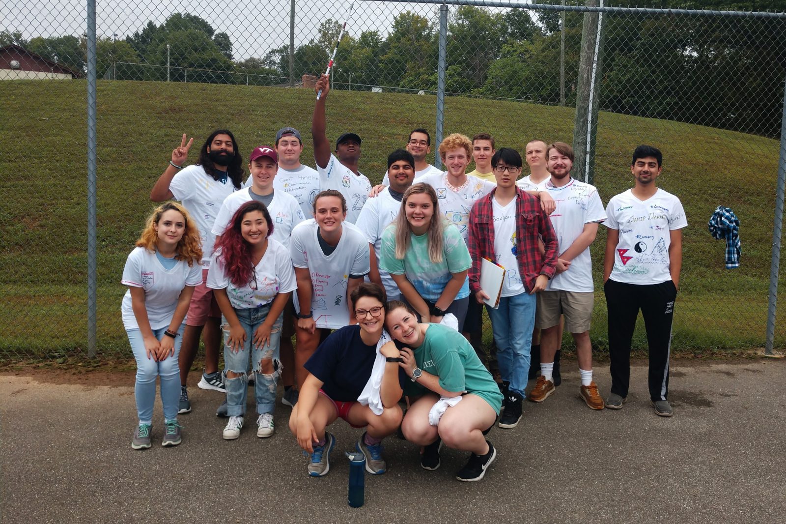 UNIV 2984: Unleash Your Hokie Potential students at transfers retreat.