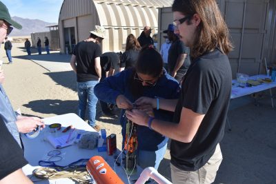 OLVT Team prepares for launch in the Mojave Desert