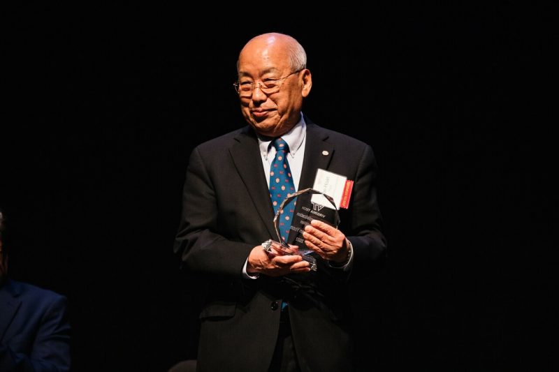 National Academy Member and University Distinguished Professor Roe-Hoan Yoon was honored with the lifetime achievement award at the inaugural Celebrating Innovation event, held at the Moss Arts Center. 