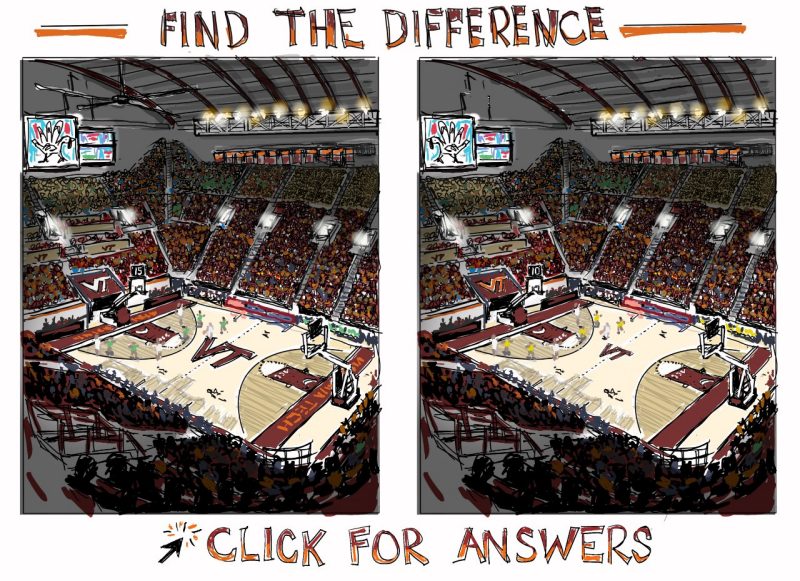 Digital sketch of Cassell … find the difference