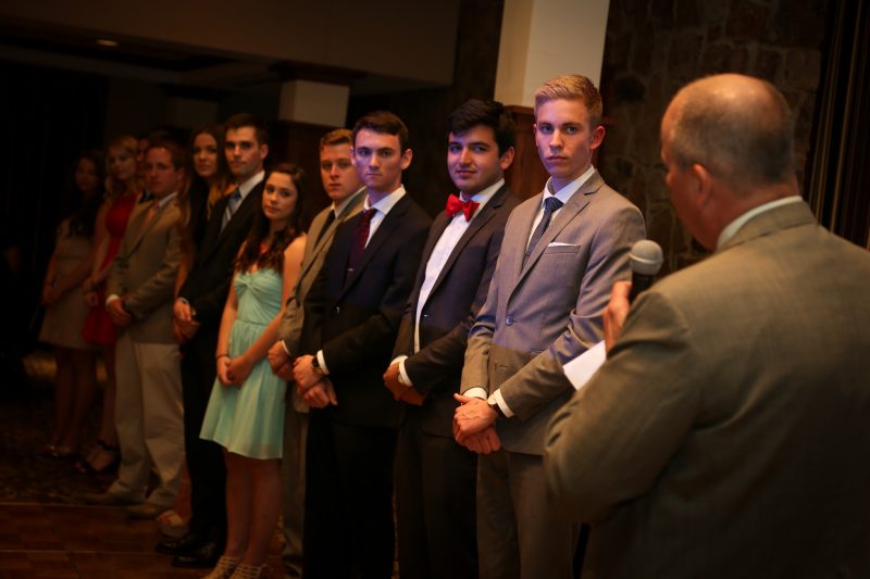 Nine students were elected to serve as Virginia Tech Rescue Squad officers for the 2016-17 academic year.