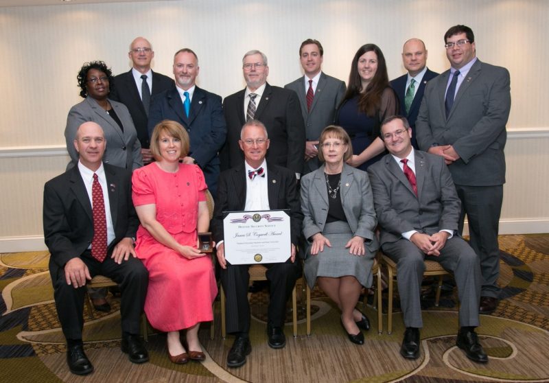 A group of Virginia Tech employees receive prestigious award.