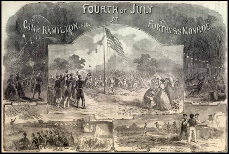 Fourth of July Celebration at Camp Hamilton