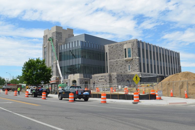 new classroom building under construction