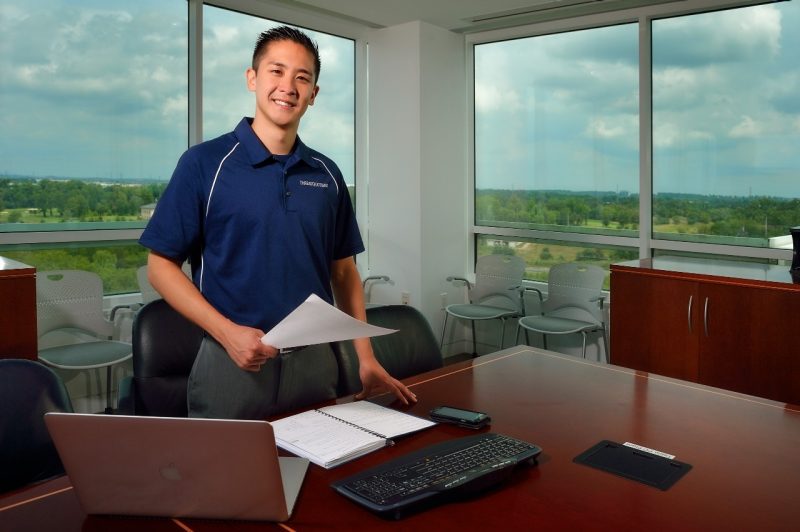 Wayne Chiang in office setting