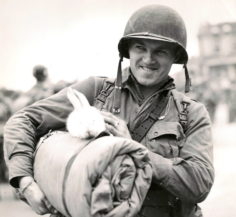 Soldier with Rabbit