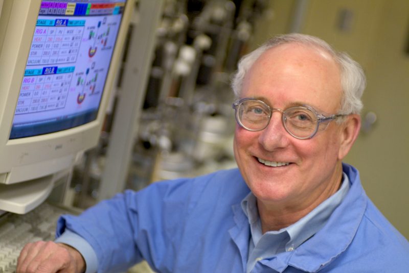 Richard Turner in a lab at Eastman in 2003. 