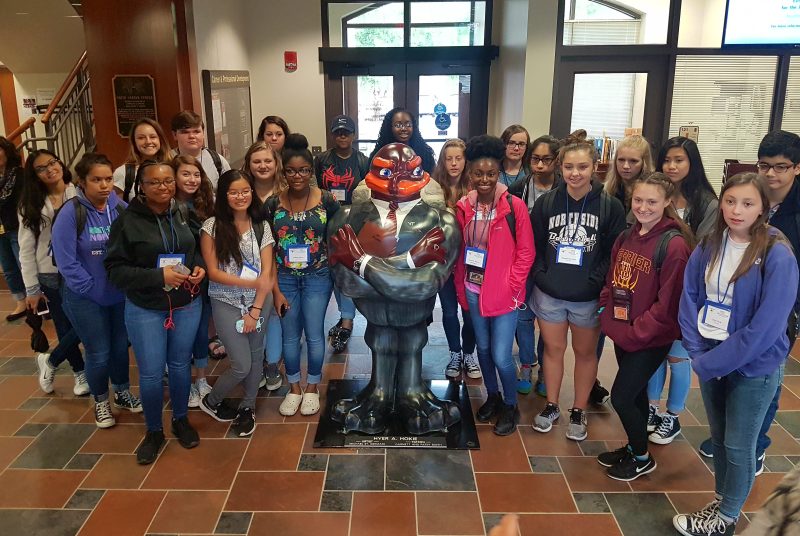 9th and 10th graders from Roanoke County and City schools visited Virginia Tech’s campus earlier this summer to participate in a four-day capstone experience through the Health Professions Enrichment Program (HPEP).