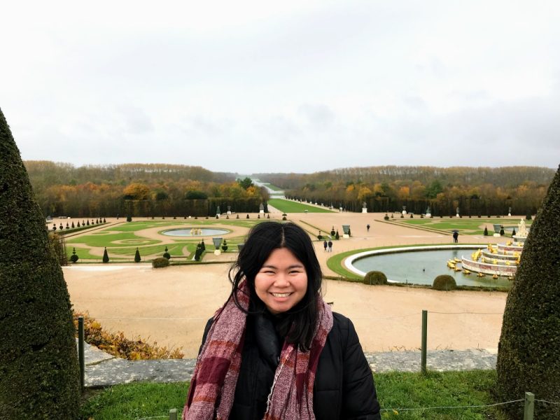Caitlin Huynh pictured in France.