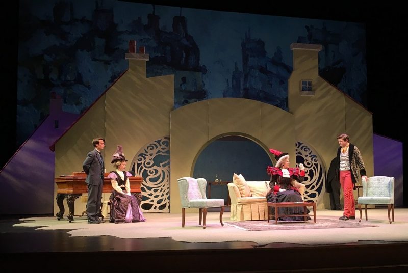 Scene from “The Importance of Being Earnest”