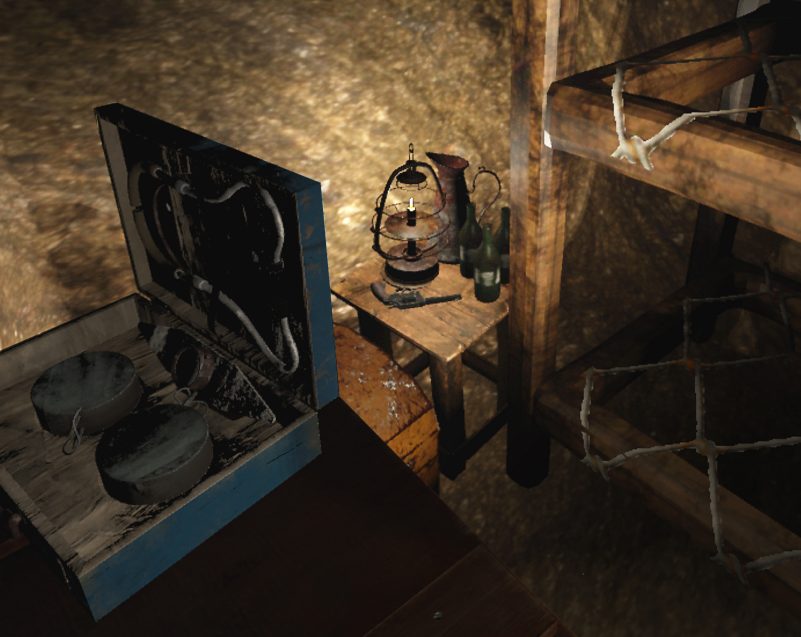 An image from the virtual Vauquois Experience Exhibit